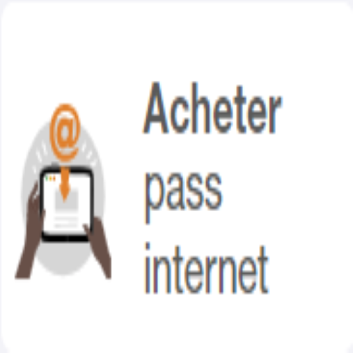 Achat pass internet